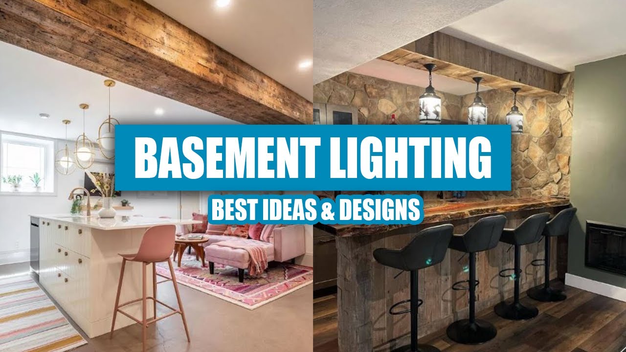 Basement Lighting Ideas That Instantly TRANSFORM