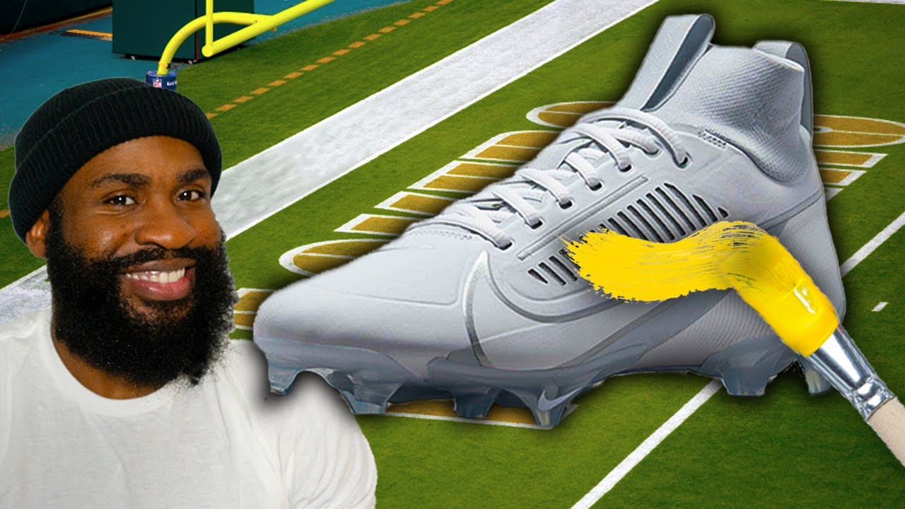 Custom Nike Football Cleats For A Green Bay Packers NFL Player! 🔥
