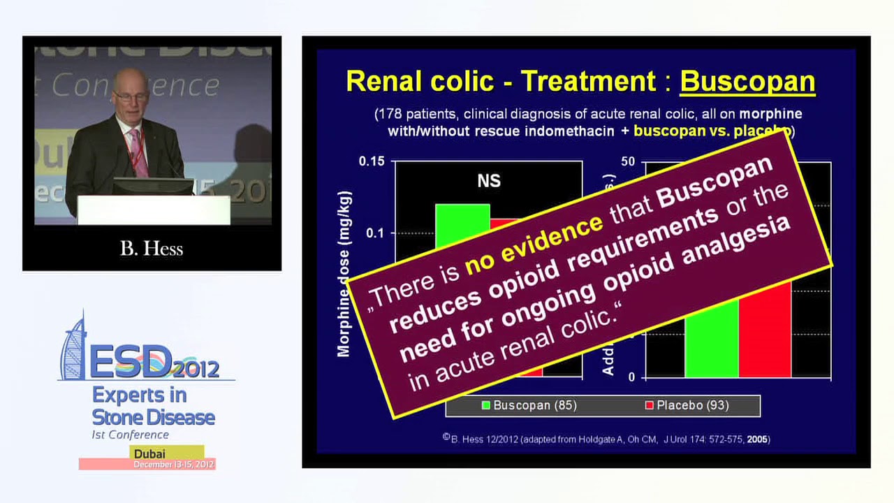 Stone clinic - Pathophysiology and &Mu;edical treatment of renal colic
