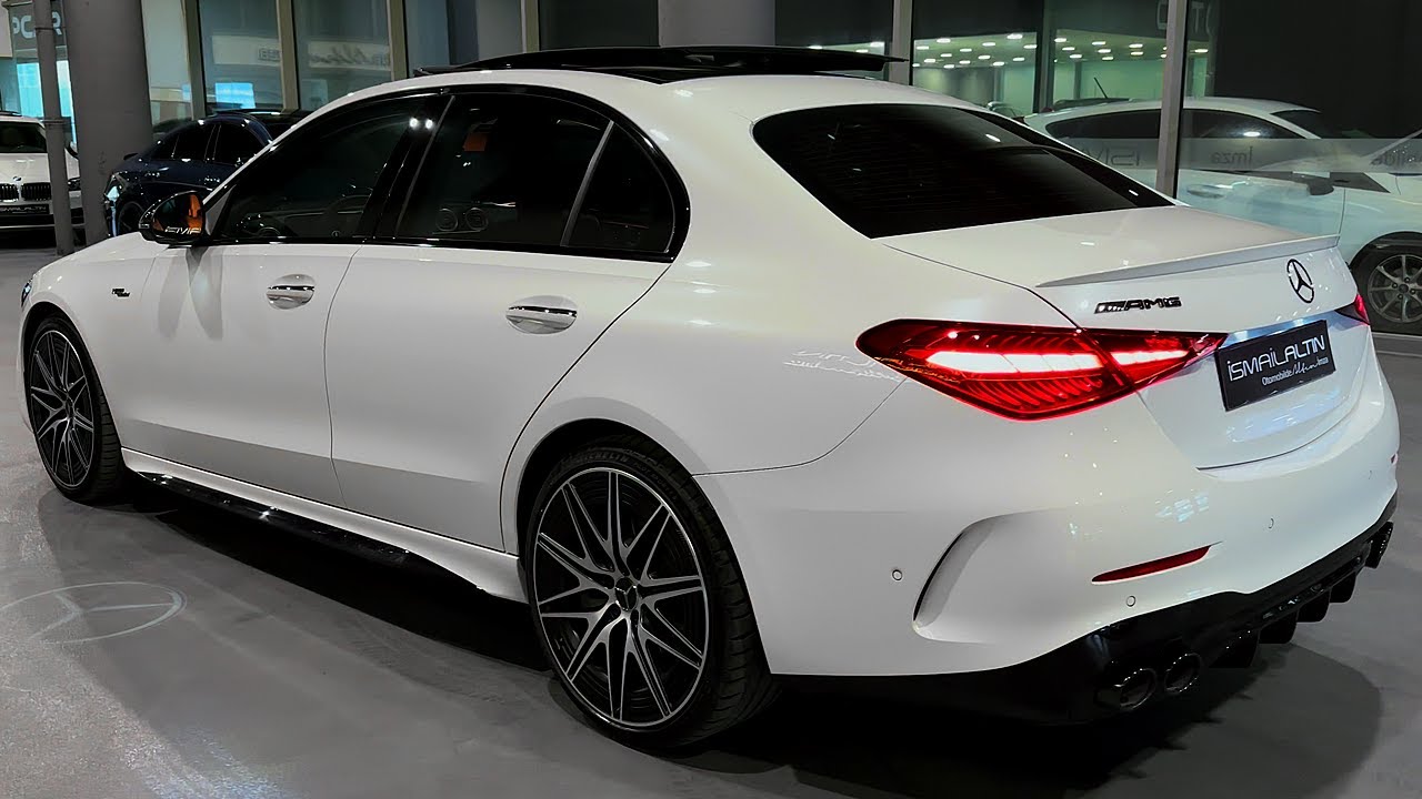 Mercedes C43 AMG 2024 года — спортивный роскошный седан