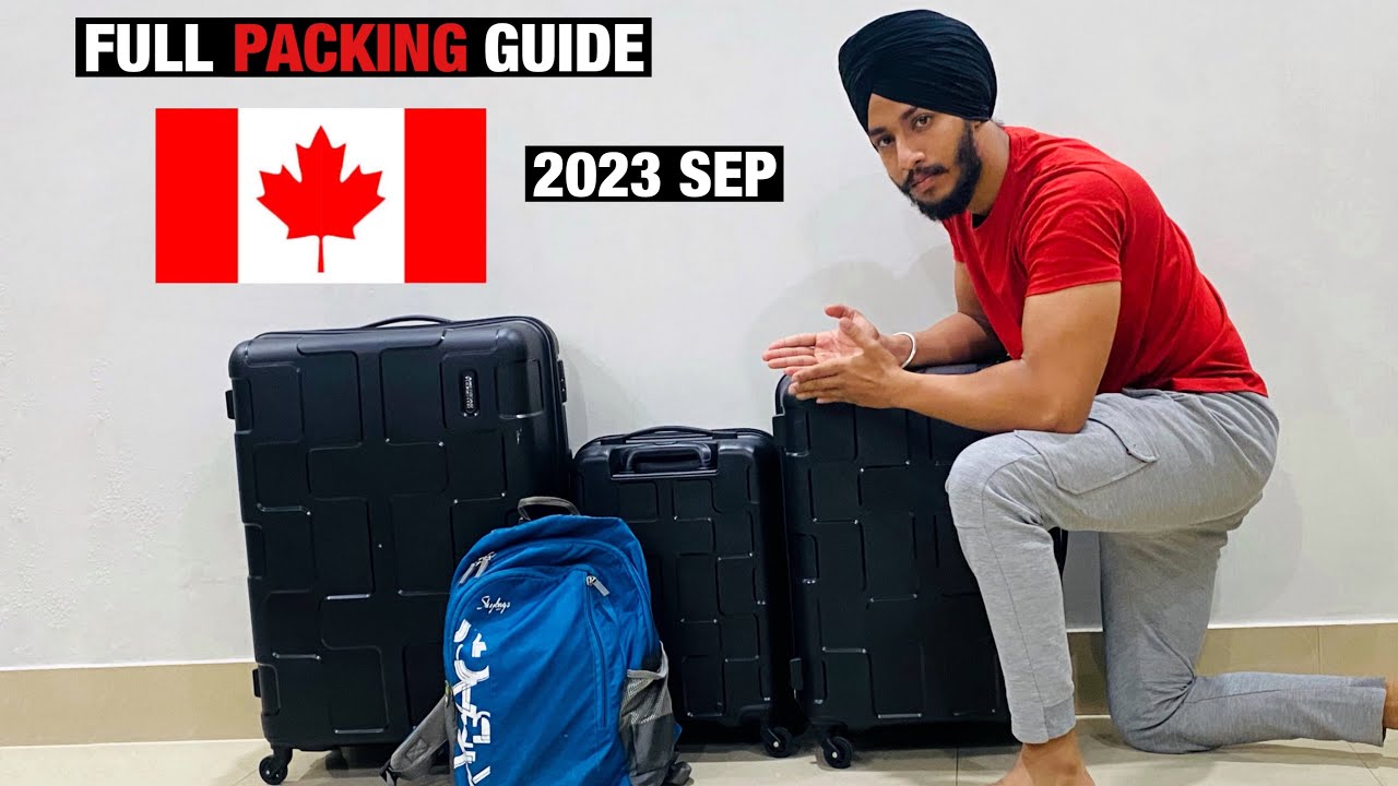 PACKING FOR CANADA 🇨🇦🇨🇦 IN 2023 SEP-JAN | DETAILED PACKING GUIDE FOR INTERNATIONAL STUDENTS