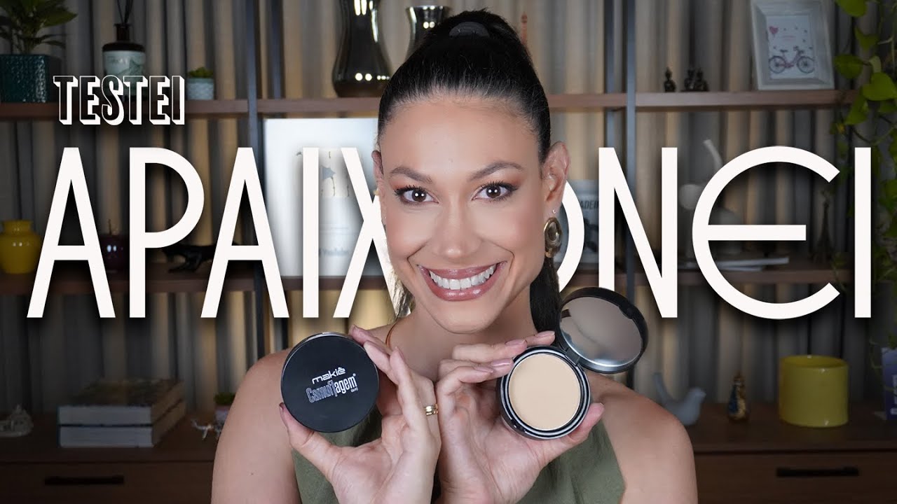 TESTEI - Supersonic Powder Camuflagem em p&oacute; da MAKI&Ecirc;