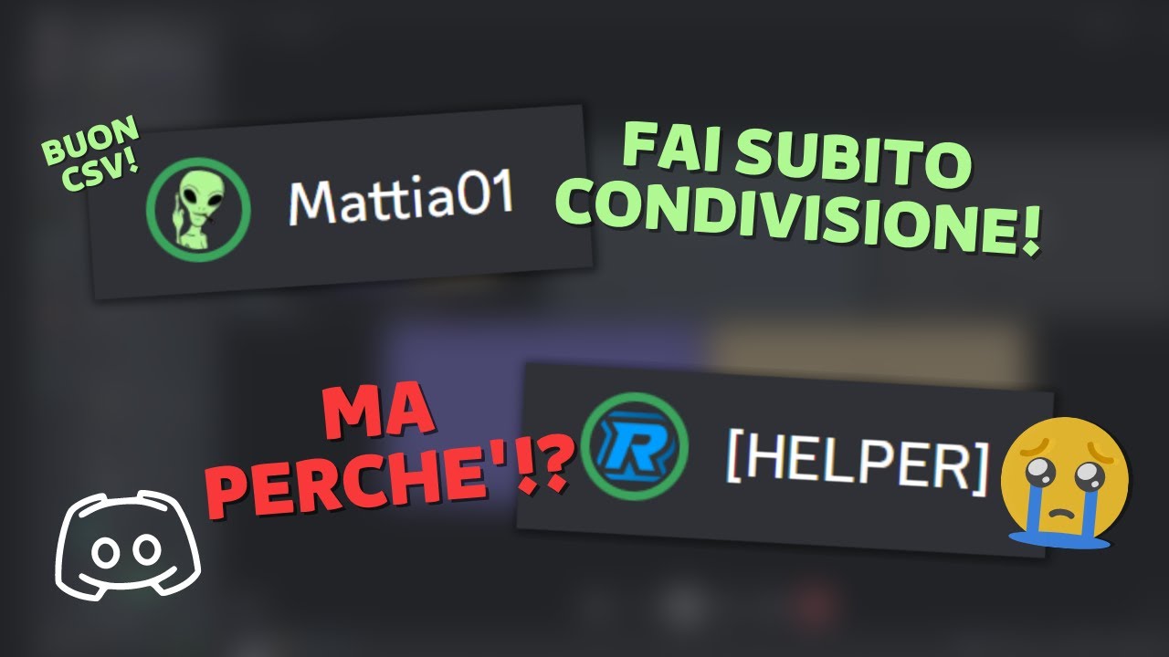 Andiamo in ASSISTENZA, ma diventiamo NOI gli STAFFER!