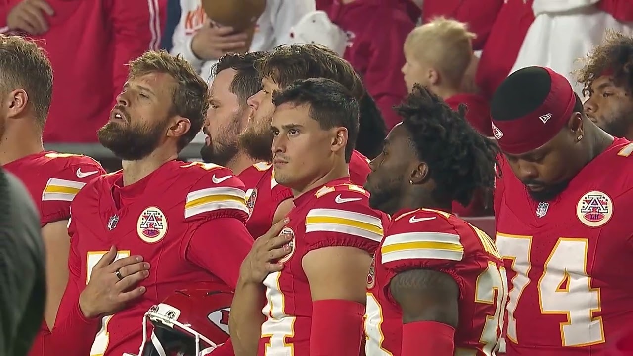 Robert Carter – National Anthem | Kansas City Chiefs vs. Washington Commanders (2025)
