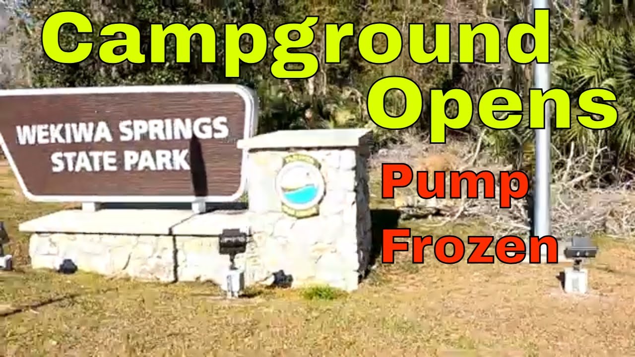 Кемпинг Wekiwa Springs вновь открылся.