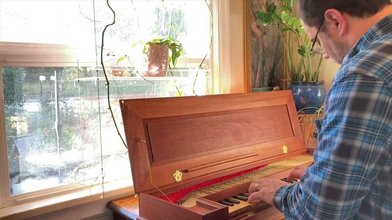 Zuckermann 'King of Sweden' clavichord