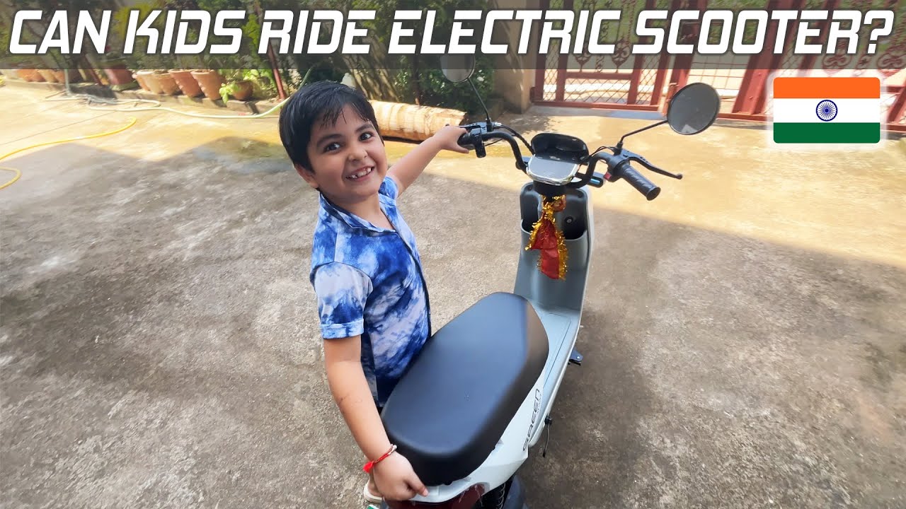 Minimum age to ride electric scooter in INDIA *legally*