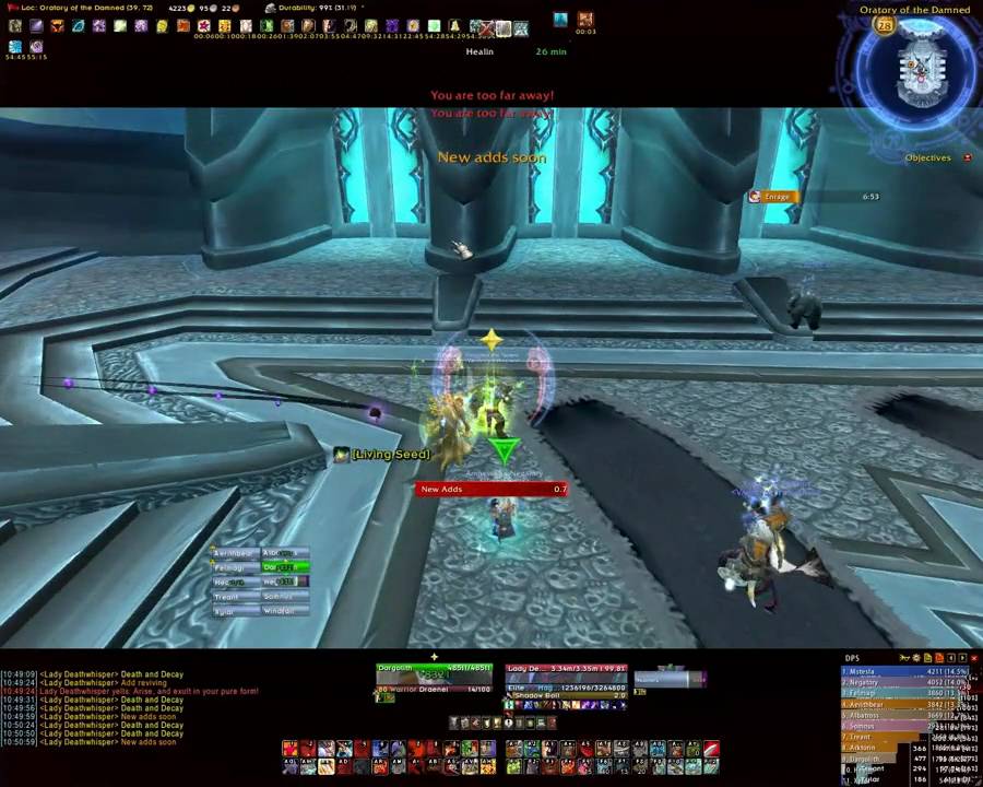 VI - ICC 10 man Lady Deathwhisper Tank POV