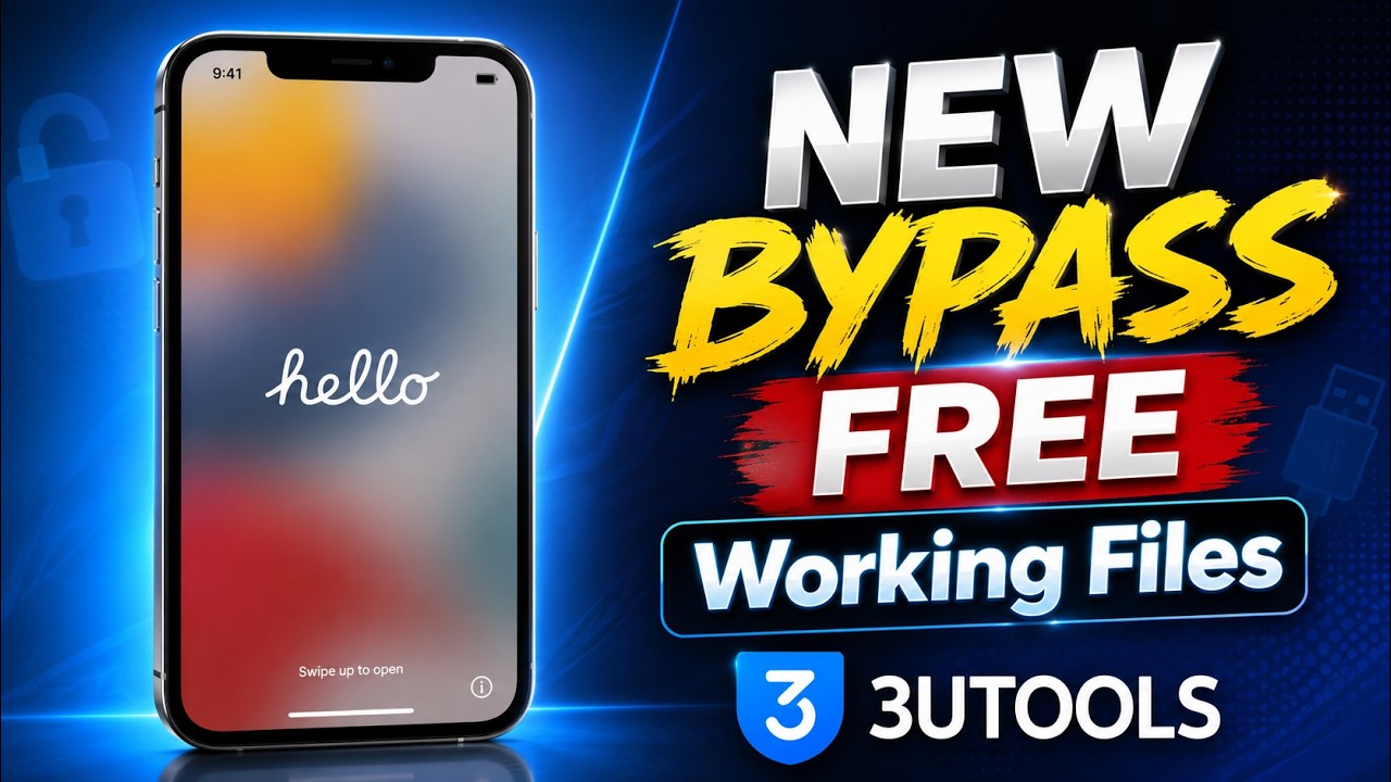 3Utools Bypass iPhone iOS 26.5.2 Free Method Working