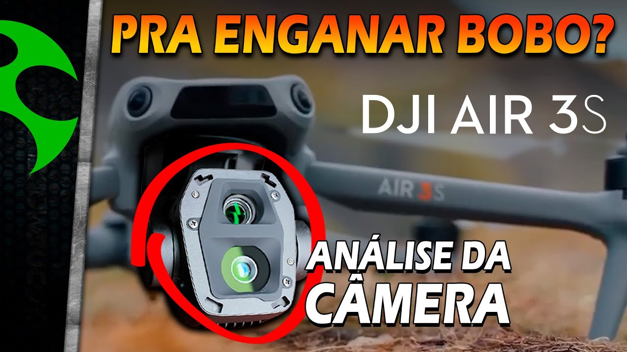 O DJI Air 3S é só pra enganar bobo?