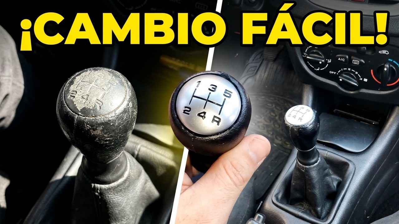Como cambiar bocha de palanca de cambios Peugeot 207