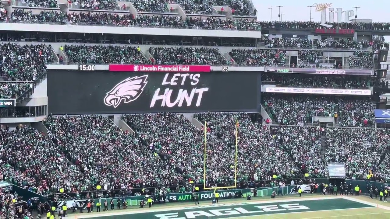 2025 NFC Championship: Eagles/Rocky Hype Video and Opening kick off