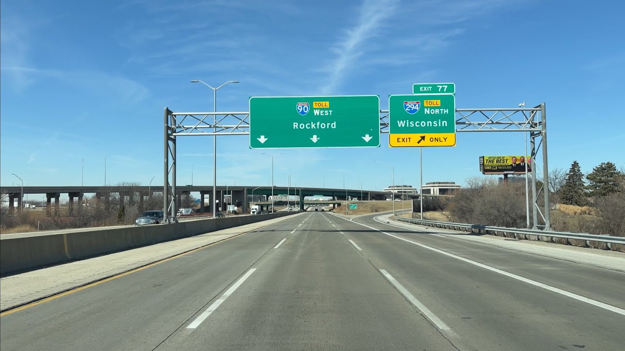 March/2/26 Driving ‼️I-90‼️CHICAGO TO ALGONQUIN ILLINOIS ‼️SUBSCRIBE ‼️