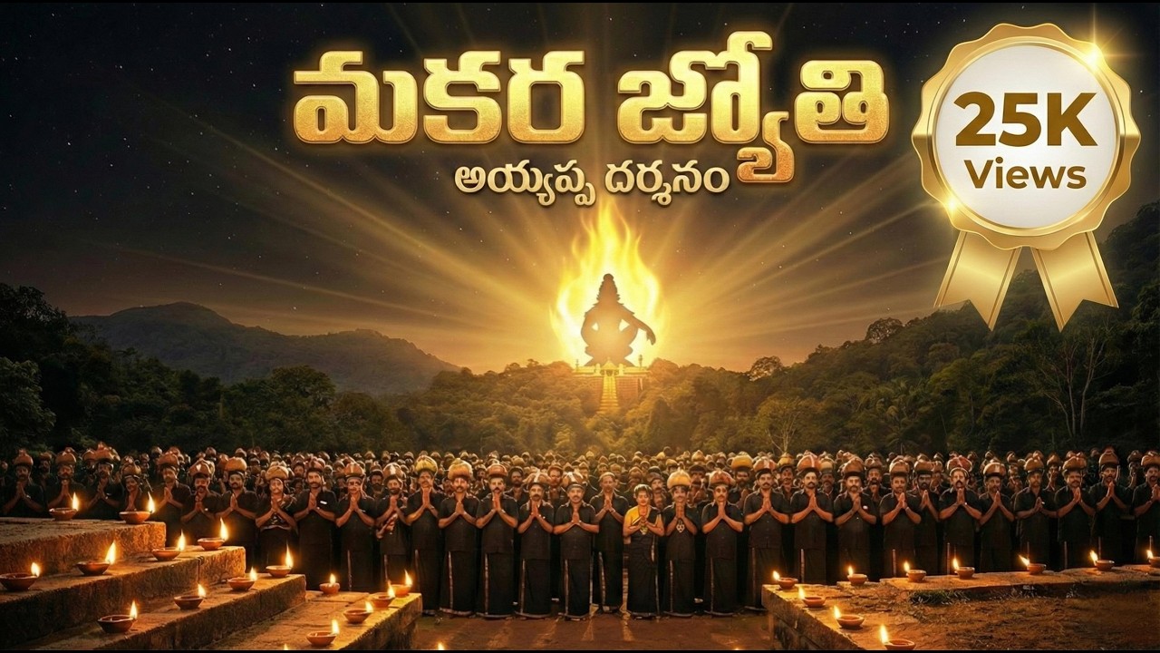 చూశాను జ్యోతిని – మకర జ్యోతి సాక్షిగా అయ్యప్ప | Ayyappa Makara Jyothi Devotional Song