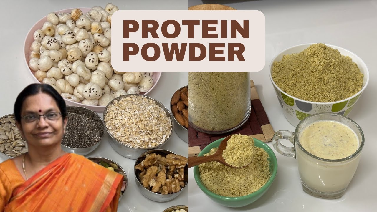 Homemade Protein Powder/ Biotin  Powder / இந்த புரோட்டீன் பவுடர் போதும் சிறியவர் முதல் பெரியவர் வரை
