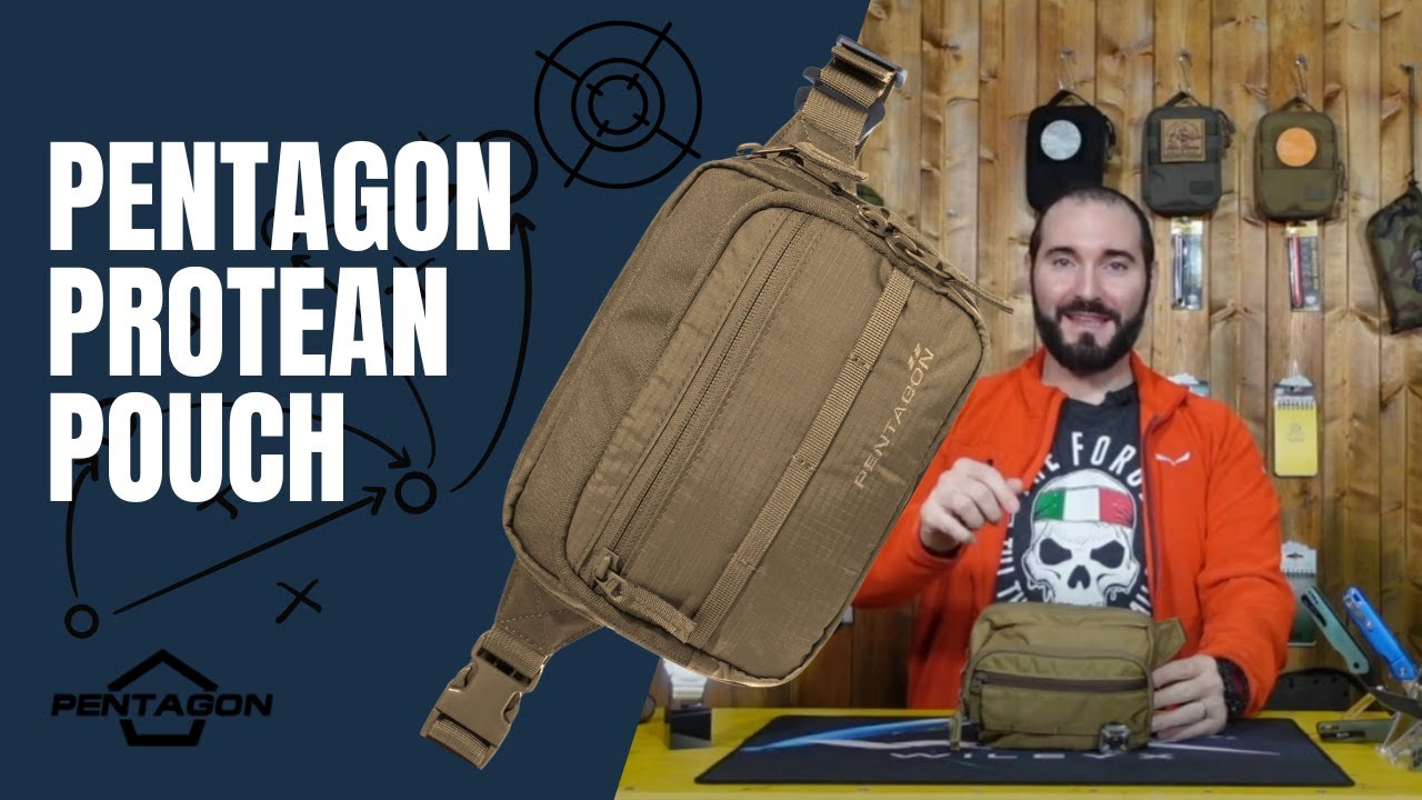 PENTAGON PROTEAN POUCH - MARSUPIO MULTIUSO - RECENSIONE COMPLETA
