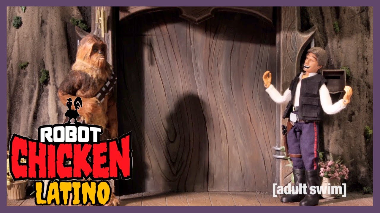 Robot Chicken Latino - Han Solo conoce la familia de Chewbacca
