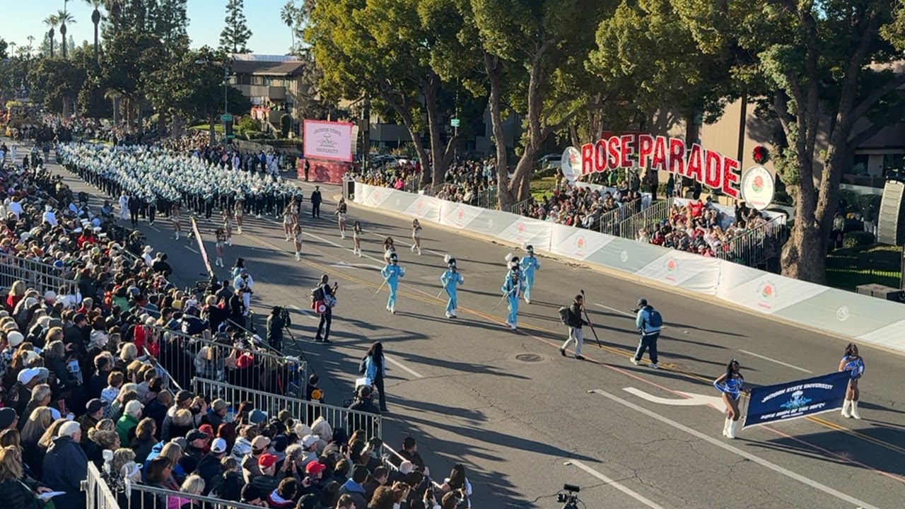 Jackson State University Sonic Boom of the South Marching Band (MS) - 2025 Rose Parade