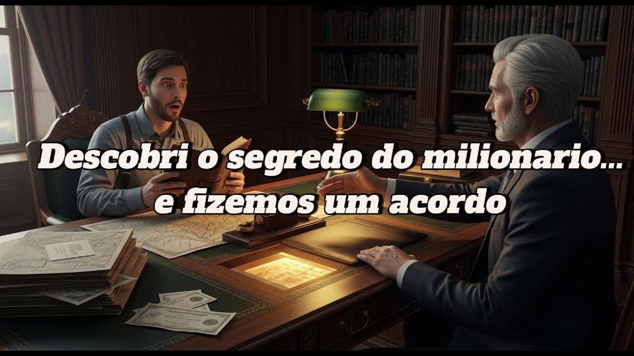 Descobri o segredo do milionário .....e fizemos um ACORDO