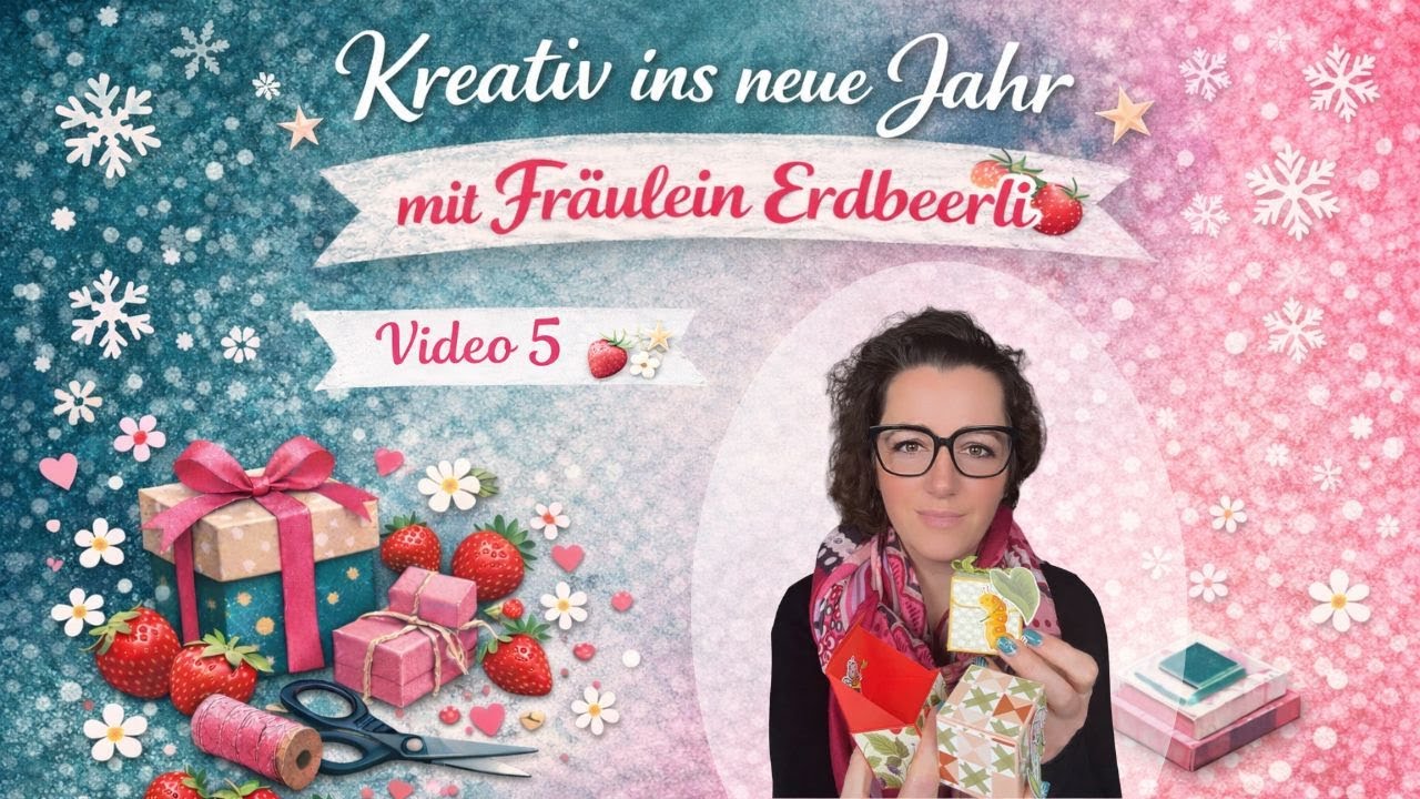 ✂️Lift & Reveal Box basteln – einfache Maße, großer Wow-Effekt | Kreativ ins neue Jahr (Finale)