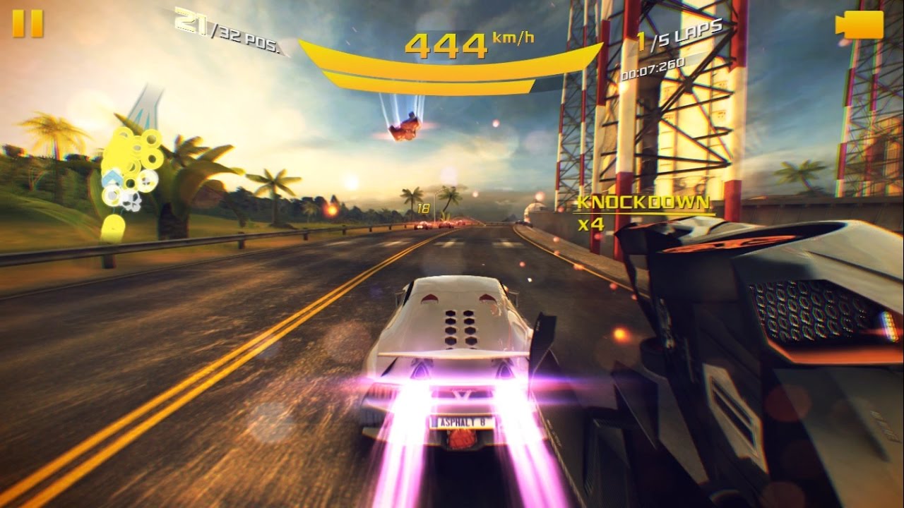 Asphalt 8 Lamborghini Sesto Elemento vs. Lamborghini Egoista 32 Racers