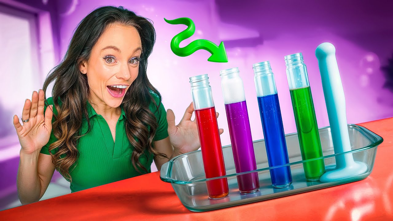 Rainbow Potions - Emily's Science Lab