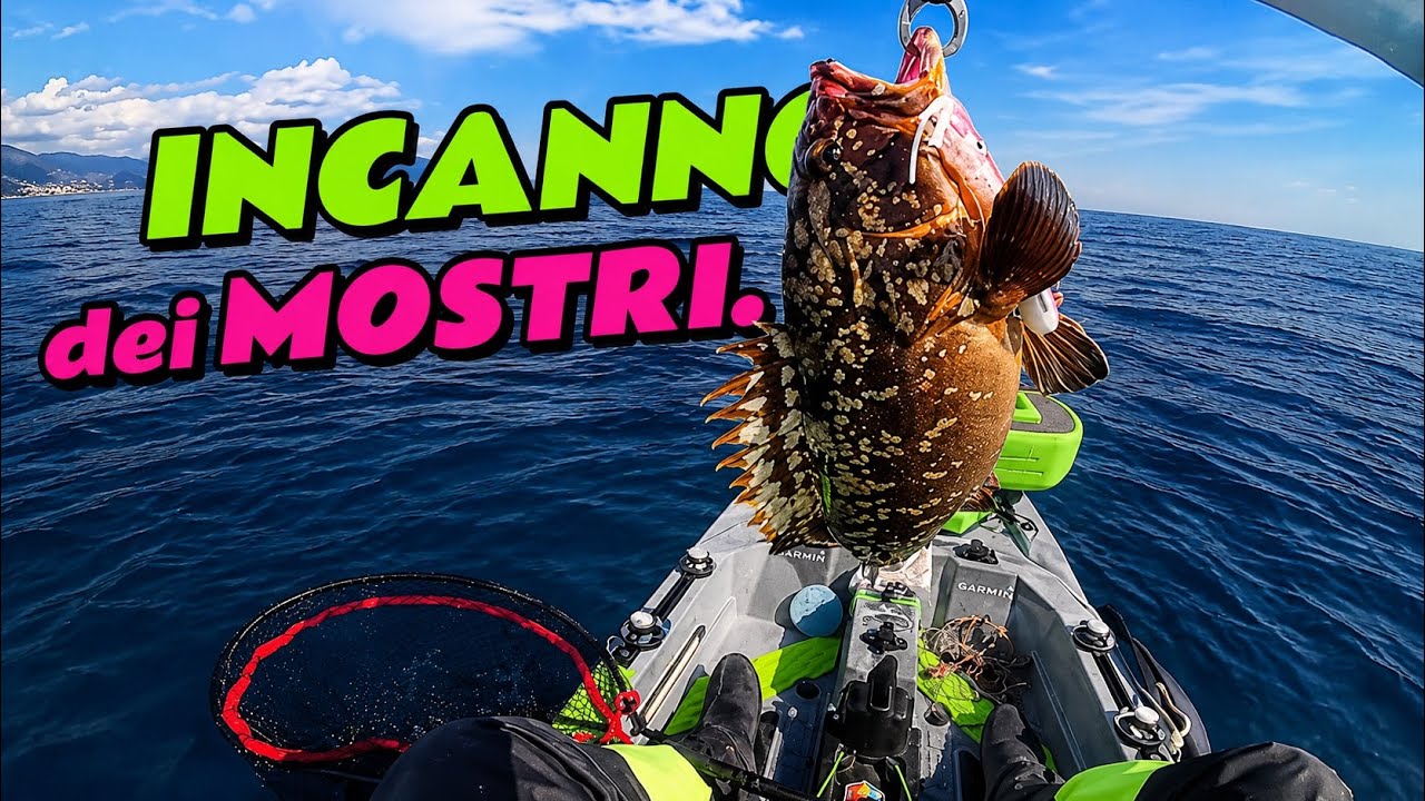 PESCA A VERTICAL  INCANNO DEI MOSTRI