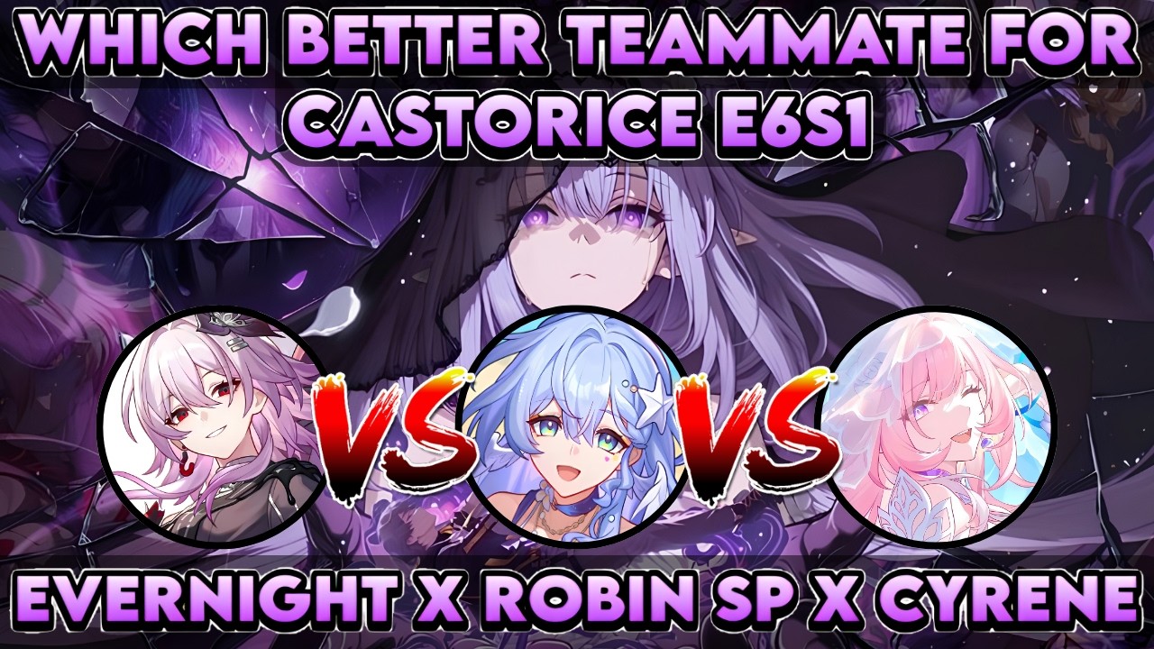 V5 | Teammate Comparison For Castorice E6S1 Vs Plight King Stage 4.5 | Anomaly Arbitration 4.5