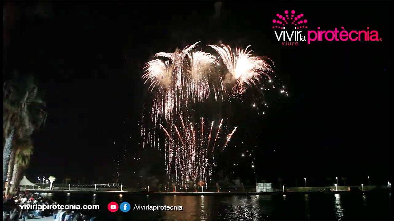 Fogueres / Hogueras Alicante 2025, 1er Castillo Fuegos Artificiales, 25 Junio 2025, Pirotecnia Turís
