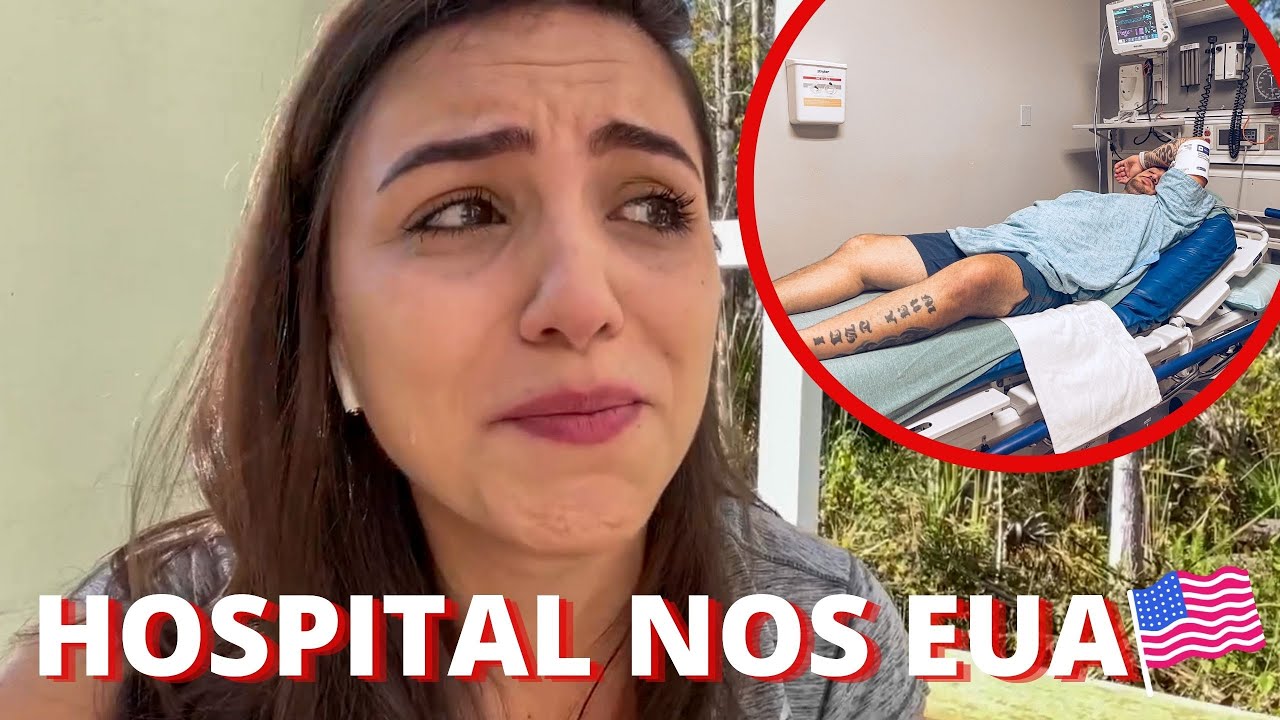 FOMOS PARAR NO HOSPITAL NOS ESTADOS UNIDOS😭 | O que aconteceu e como foi