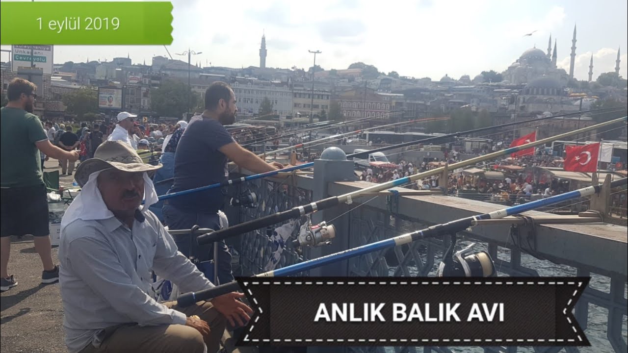 GALATA KÖPRÜSÜ ANLIK BALIK AVI ( KEFAL AVI NASIL TUTULUR / KEFAL AVINDA KULLANILAN YEM !!! )