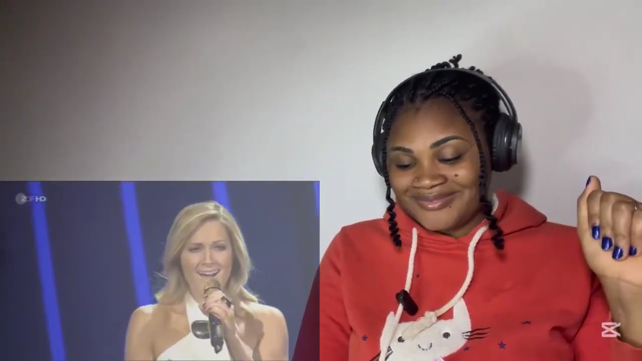 American Reacts To Helene Fischer & Elvis Presley Duet de Hit Just Pretend