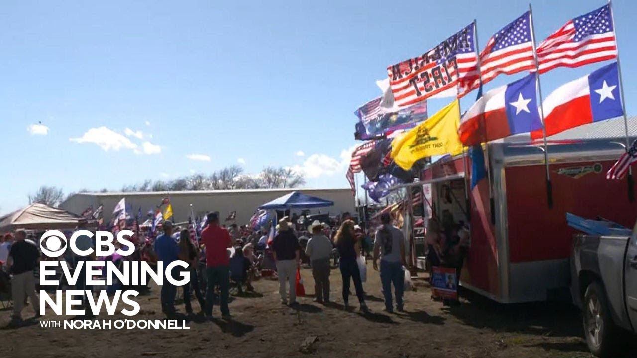 Protesters rally against illegal immigration at Texas southern border