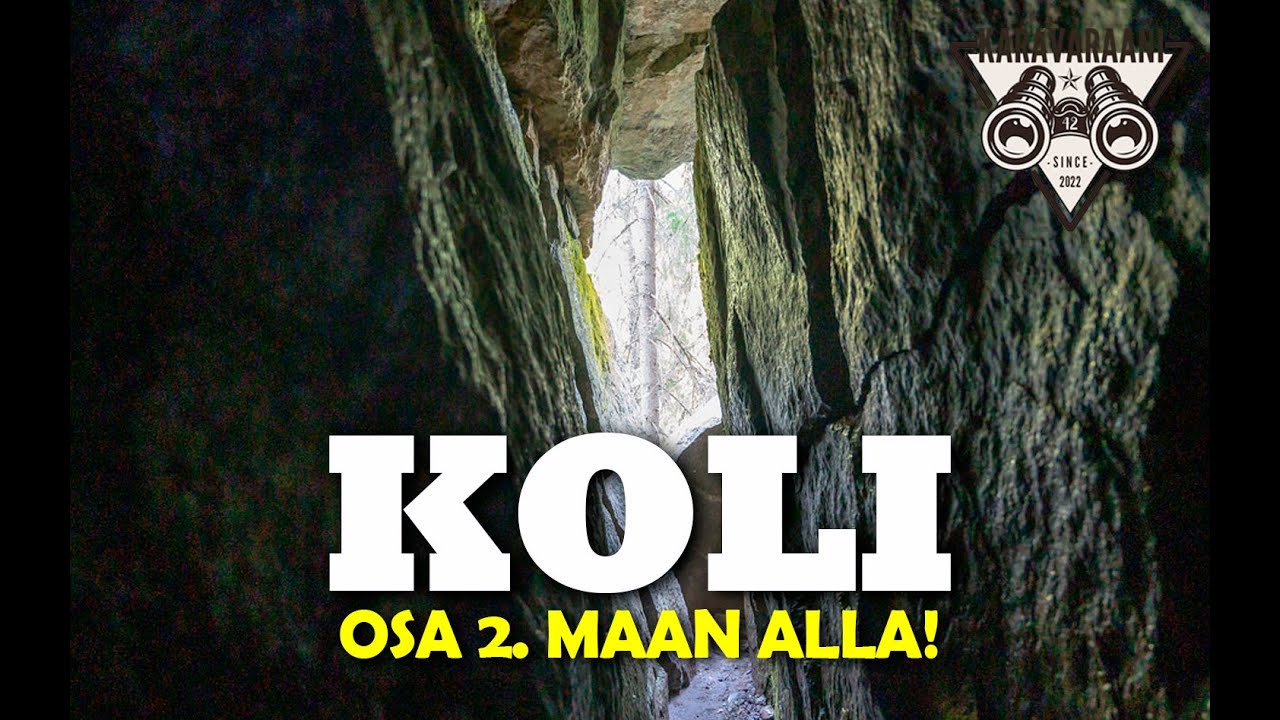 Matkalla Suomessa osa 26. - Koli, Seikkaillaan Pirunkirkon luolassa - Osa 2