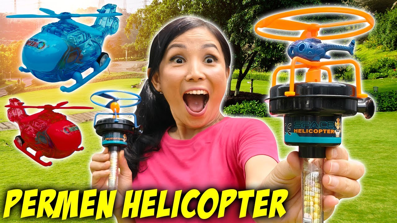 BORONG PERMEN HELIKOPTER VIRAL DI PASAR ! BISA TERBANG !