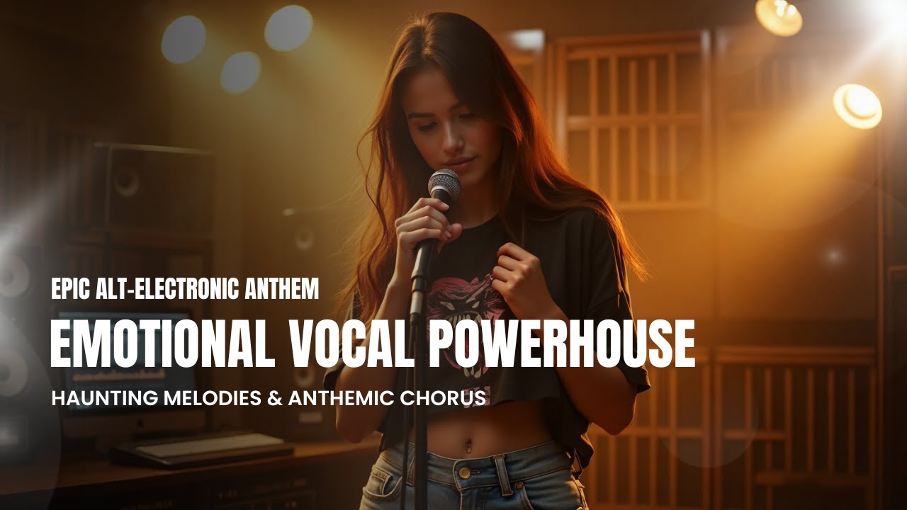 Emotional Vocal Powerhouse | Epic Alt-Electronic Anthem with Haunting Melodies & Anthemic Chorus
