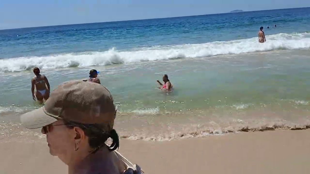 Praia de Copacabana. 