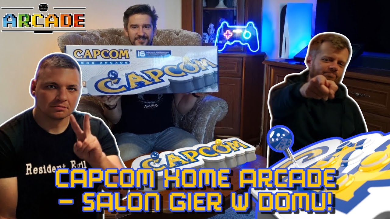 CAPCOM HOME ARCADE salon gier w domu! Unboxing, omówienie i testy z 