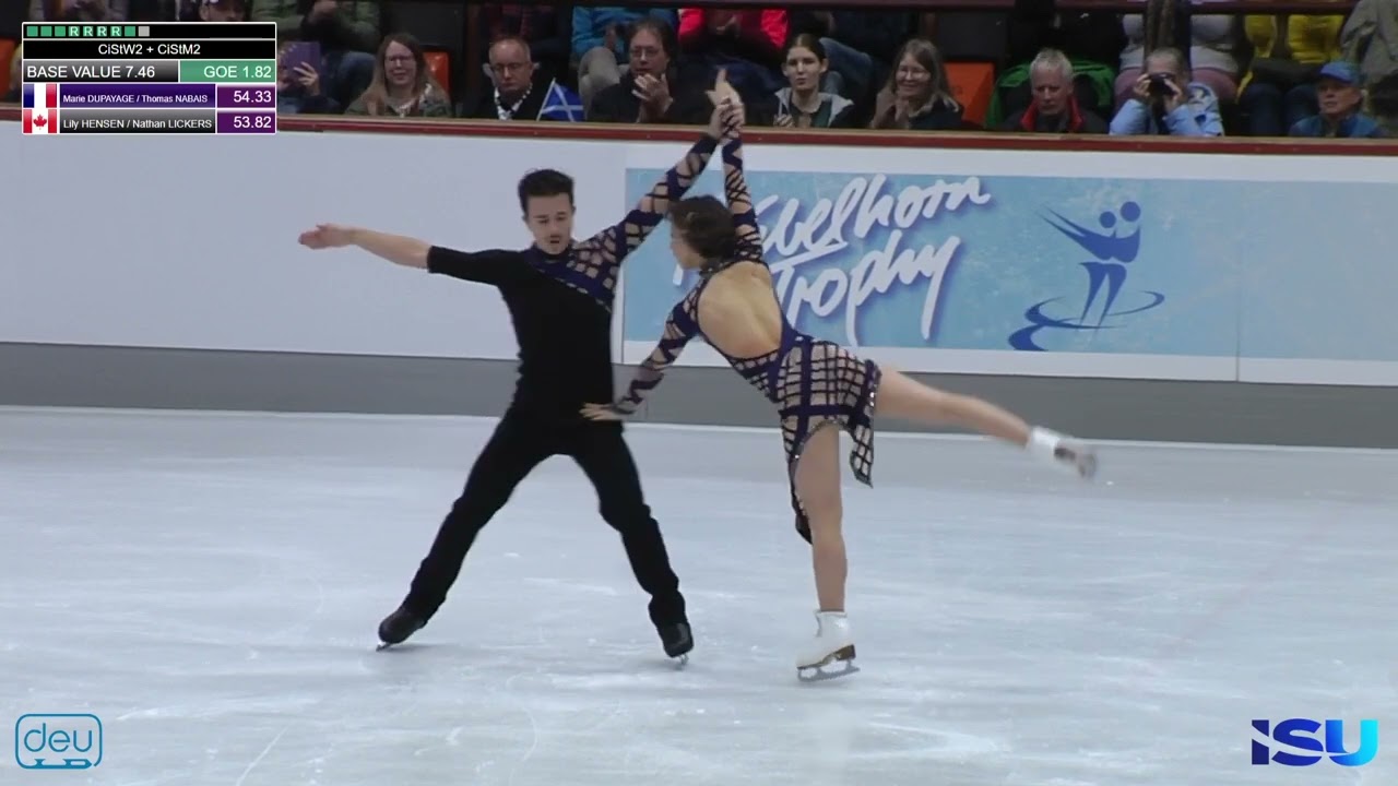 Marie Dupayage & Thomas Nabais FD Nebelhorn Trophy 2025