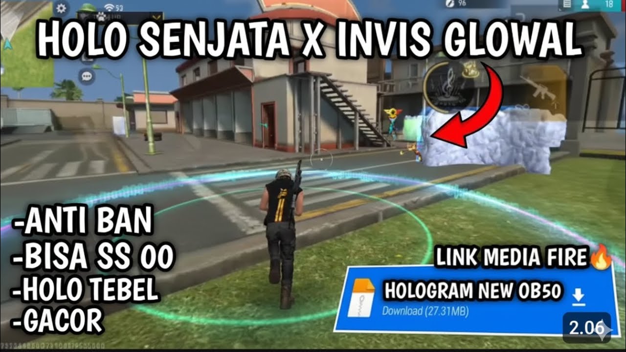 HOLOGRAM SENJATA BIRU TERBARU OB 51 UPDATE 22 NOV😈👾🤙🏼