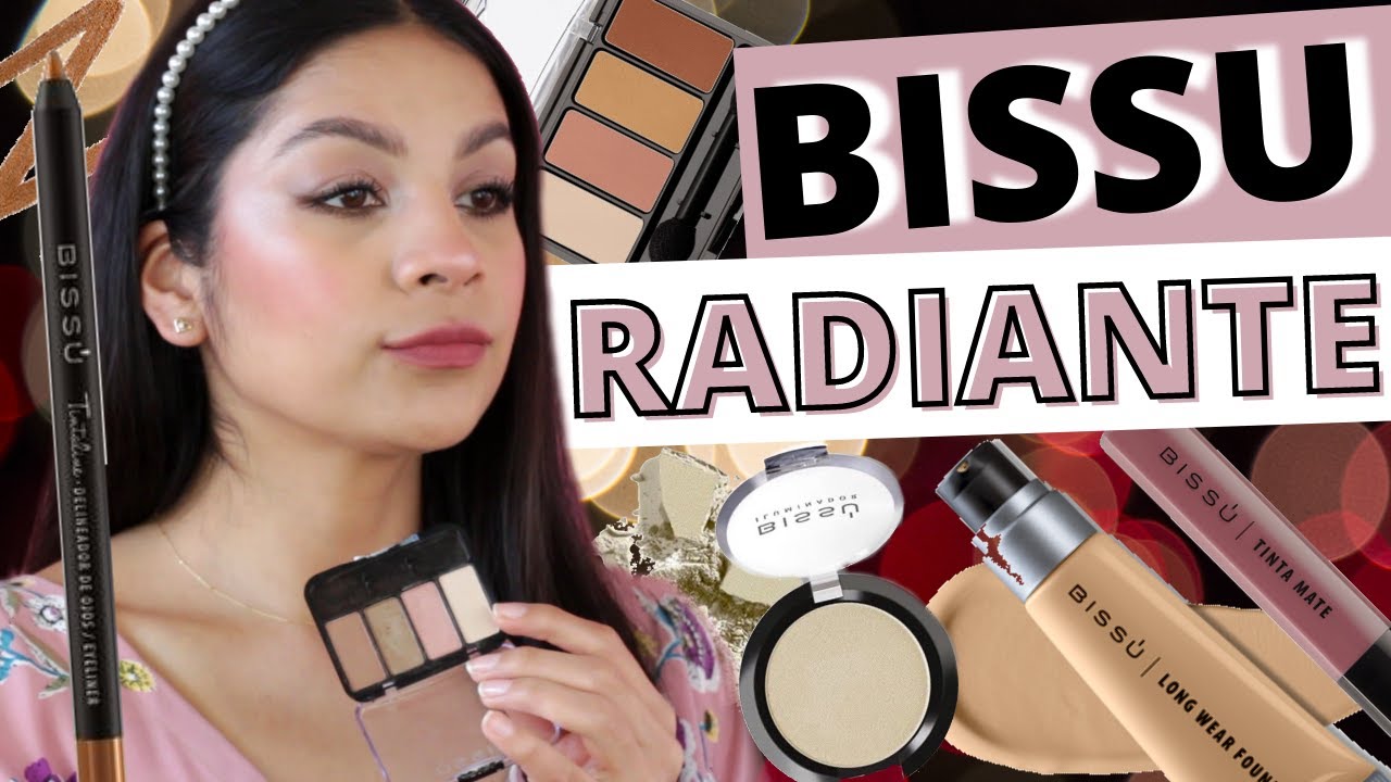 🌻Maquillaje SENCILLO con PIEL RADIANTE para PRINCIPIANTES usando BISSU | CUARTETO BISSU 29