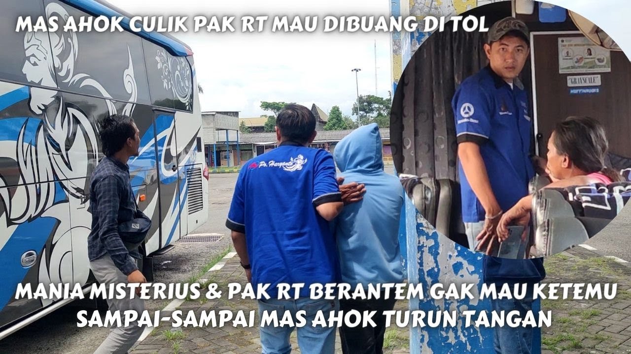 ADA MASALAH APA INI? PAK RT DICUL1K MAS AHOK MAU DIBUANG DI TOL