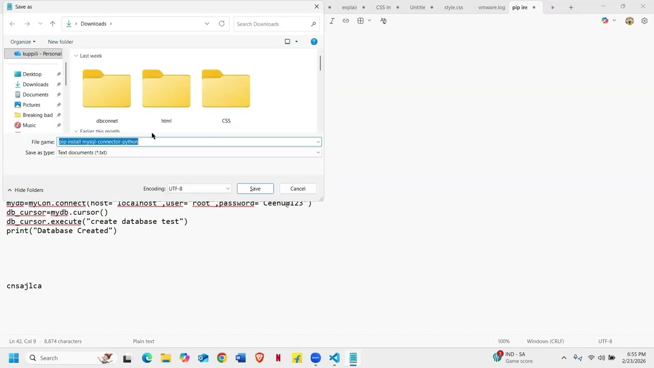 database connectivity  3