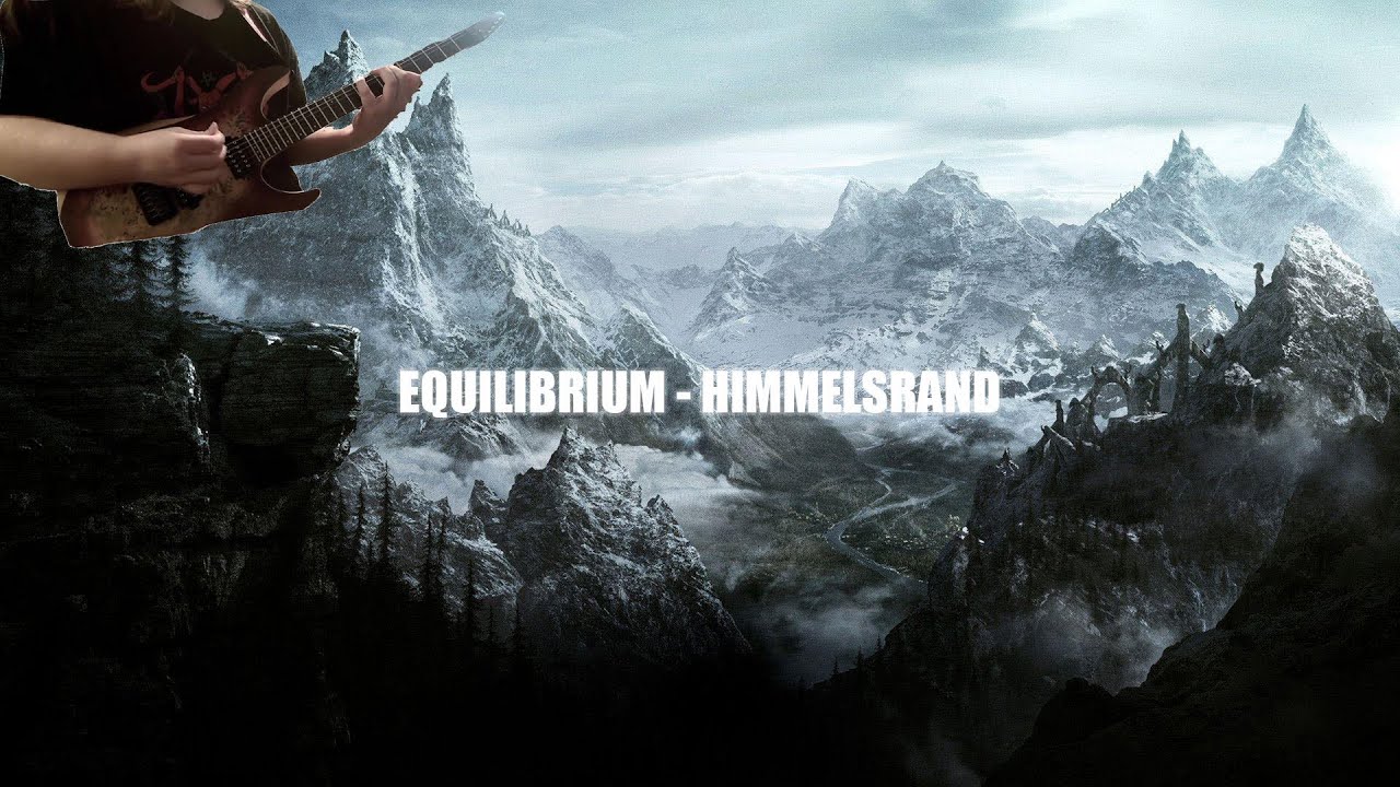 Equilibrium - Himmelsrand (Skyrim Metal) Guitar Cover