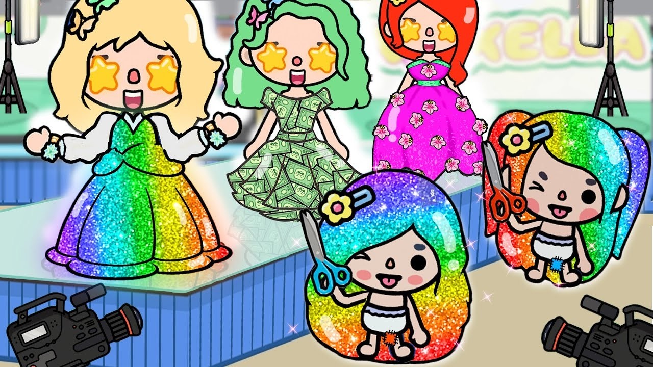 Ngôi Sao Thời Trang Giàu Và Nghèo | Toca Life Story | Toca Boca