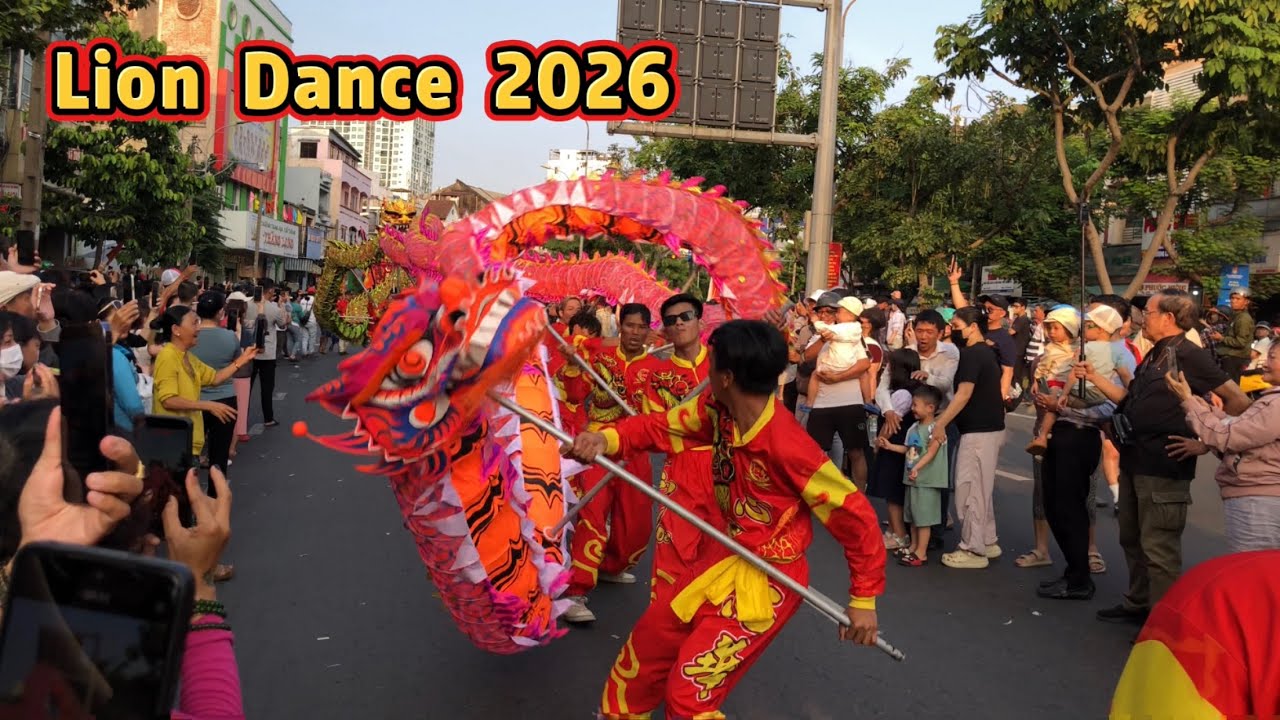 Festival CNY / Chợ Lớn Tưng Bừng Náo Nhiệt Lễ Hội Diễu Hành Tết Nguyên Tiêu 2026 / 越南堤岸元宵節遊行團