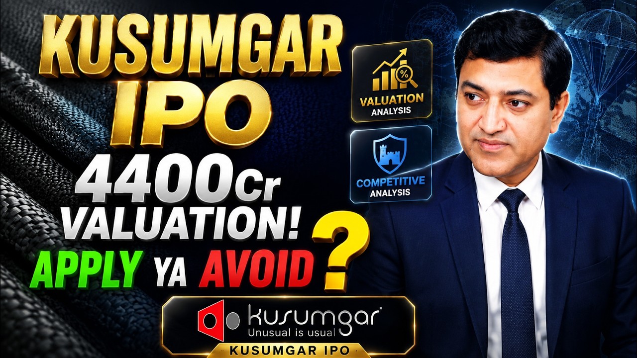 Kusumgar IPO: 4400Cr Valuation! Apply Ya Avoid?