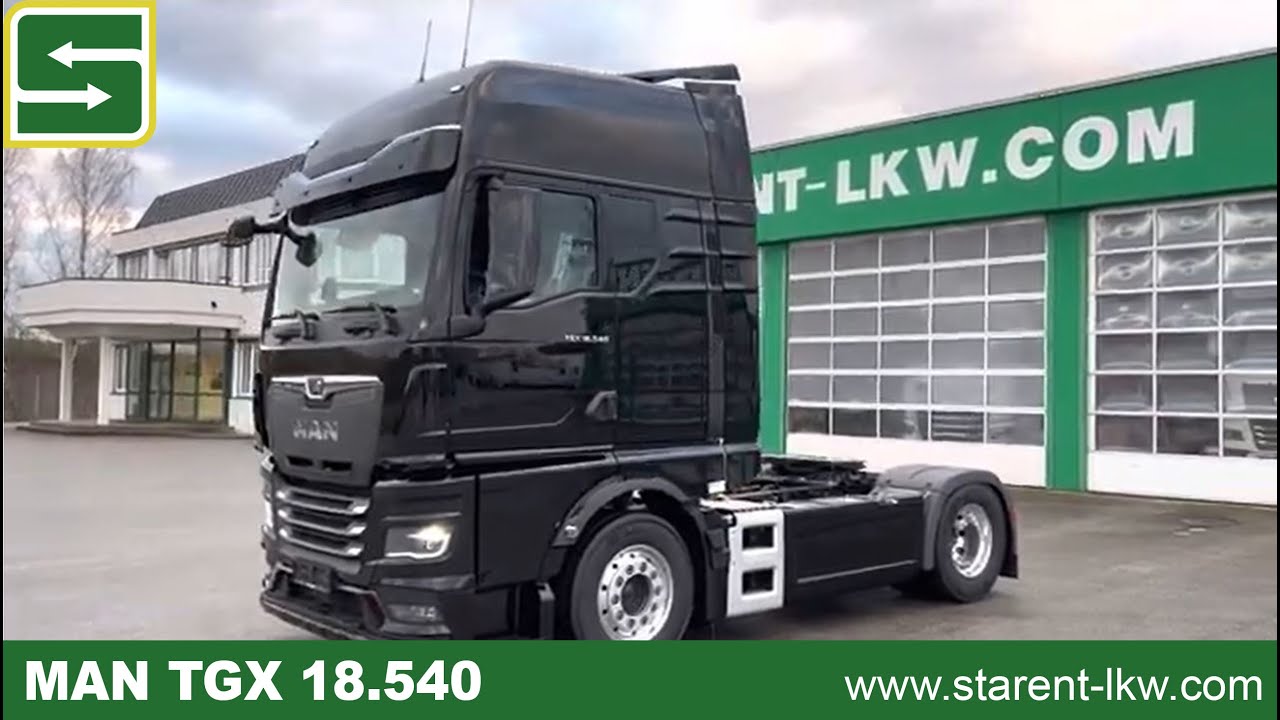 verkauft - MAN TGX 18.540 LL, 16 Liter Motor, GX Fahrerhaus, Retarder, SZM23003, www.starent-lkw.com