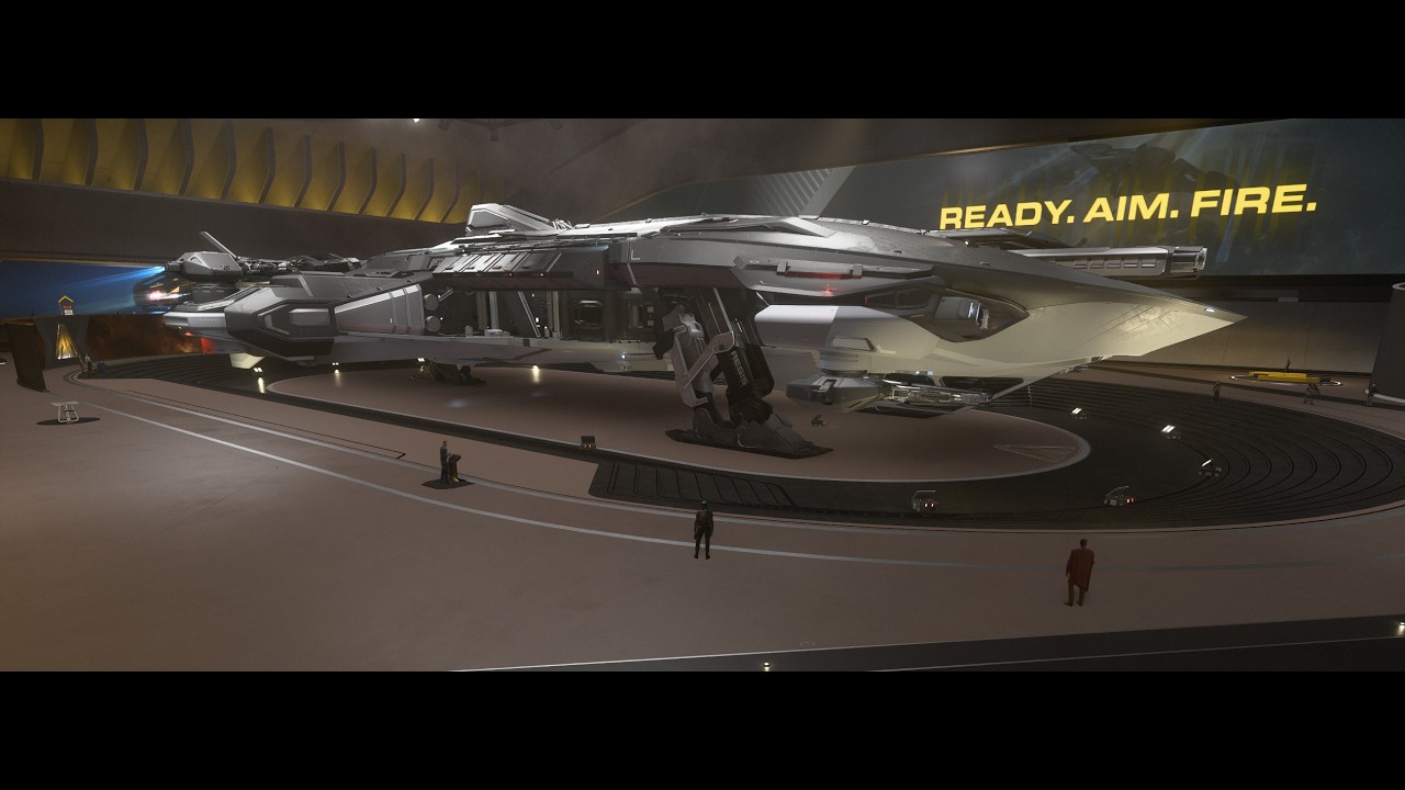 Star Citizen Defensecon 2956! First Look at Aegis Tiburon!