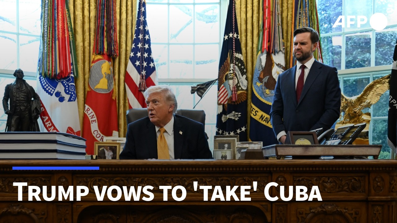 Trump vows to 'take' Cuba as island reels from oil embargo | AFP